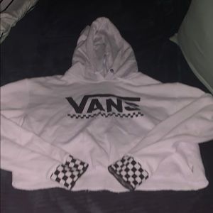 Vans cropped hoodie